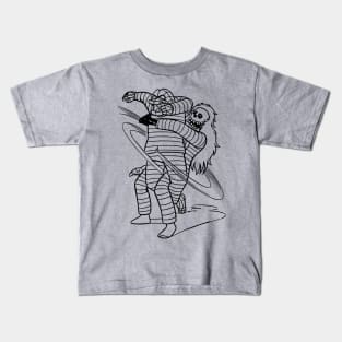 Kinkotsuman Suplexing Iwao Kids T-Shirt